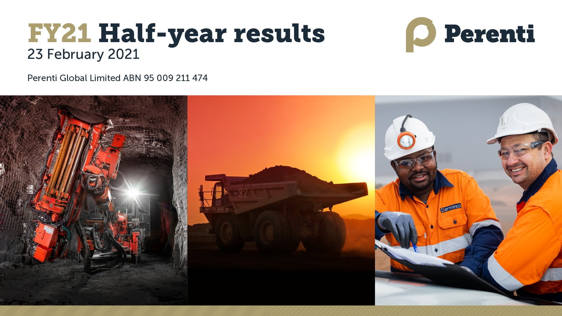 Disciplined strategy execution and strong Underground performance underpin Perenti’s 1H21 financial results